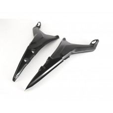 MOTOCORSE - CARBON FIBER SUBFRAME COVERS FOR DUCATI PANIGALE V4